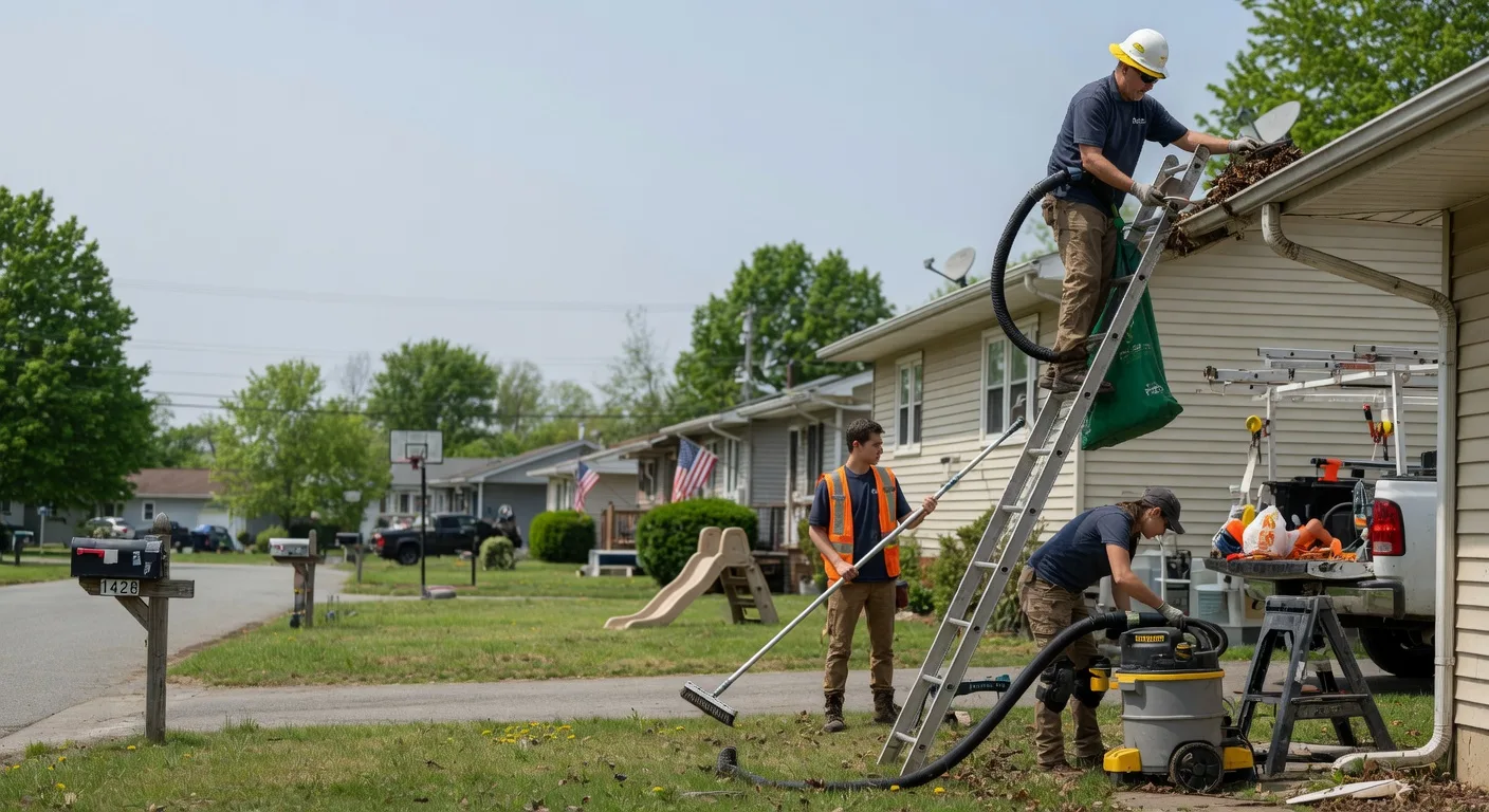 Gutter Installation in West Alexandria, OH near me